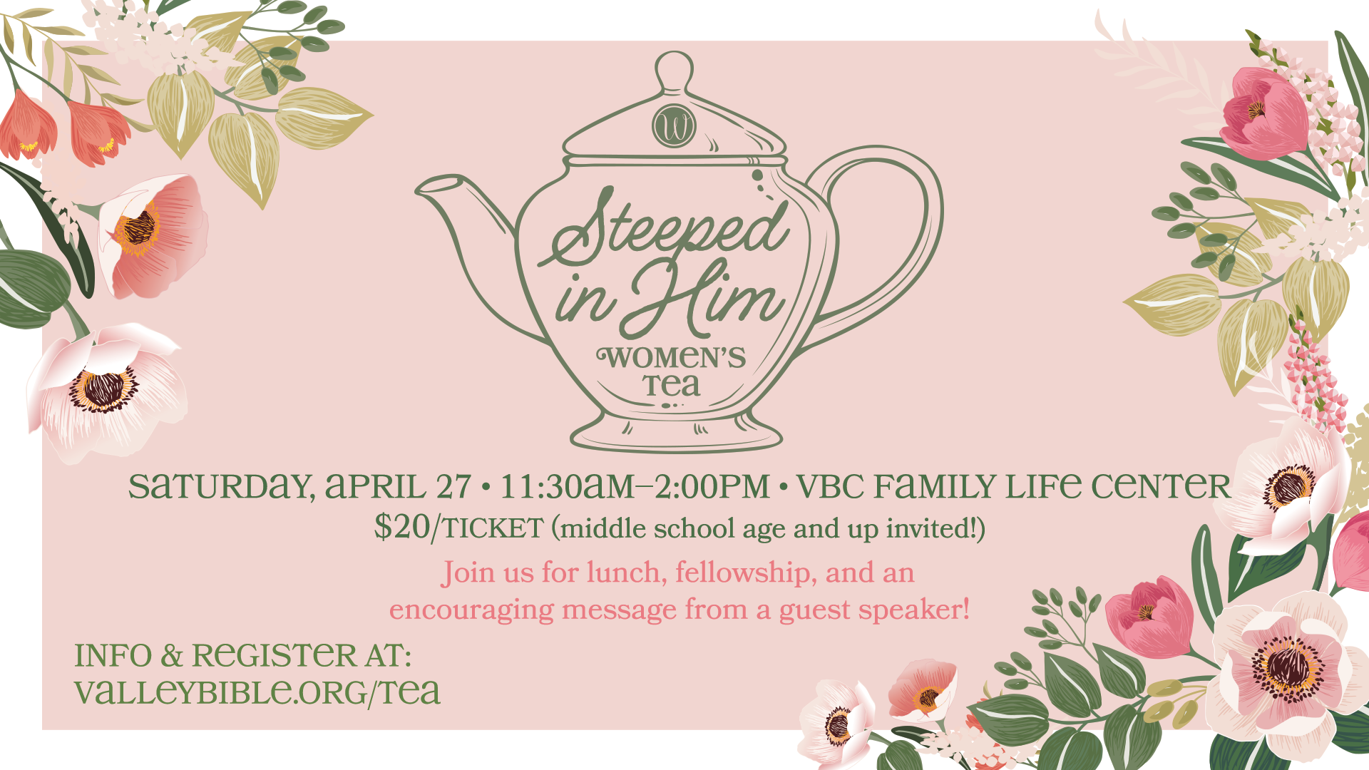 Events | Valley Bible Church